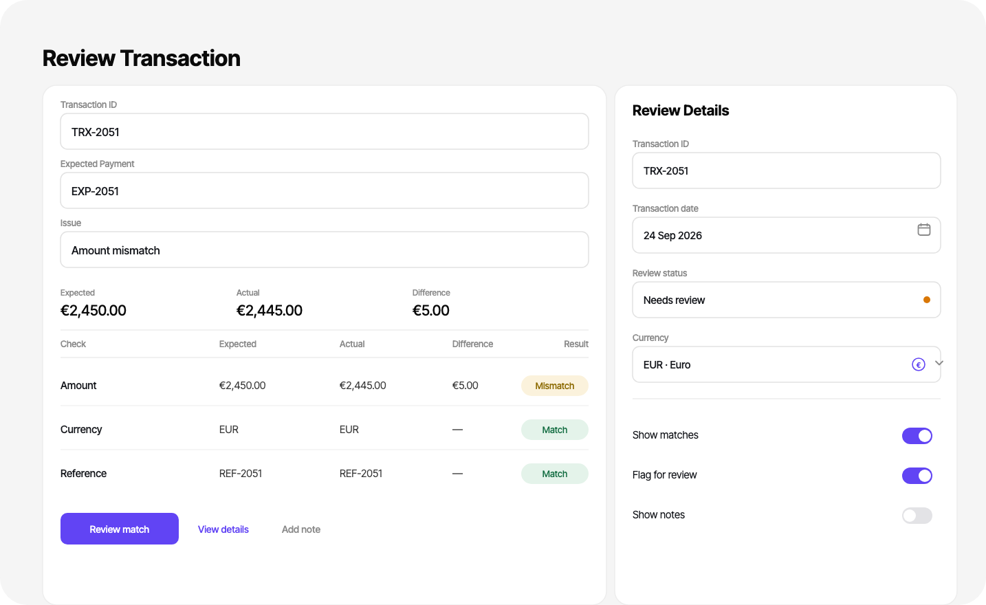 Exceptions & Review